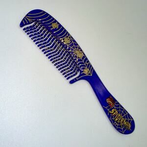 Vintage Marvel Comics Spider-Man Purple Web Hair Comb 90s Y2K